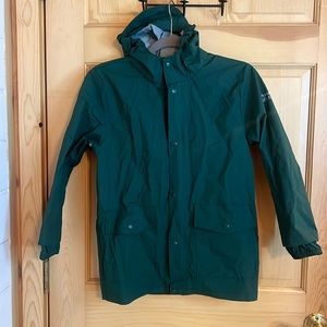 Youth hooded Rain Jacket, great condition SZ Med